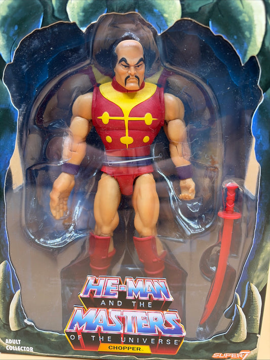motu classic filmation chopper action figure super7